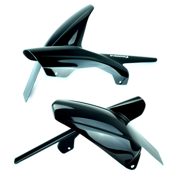 Pyramid Plastics Pyramid hugger | gloss black | kawasaki ninja 300 2008>2013